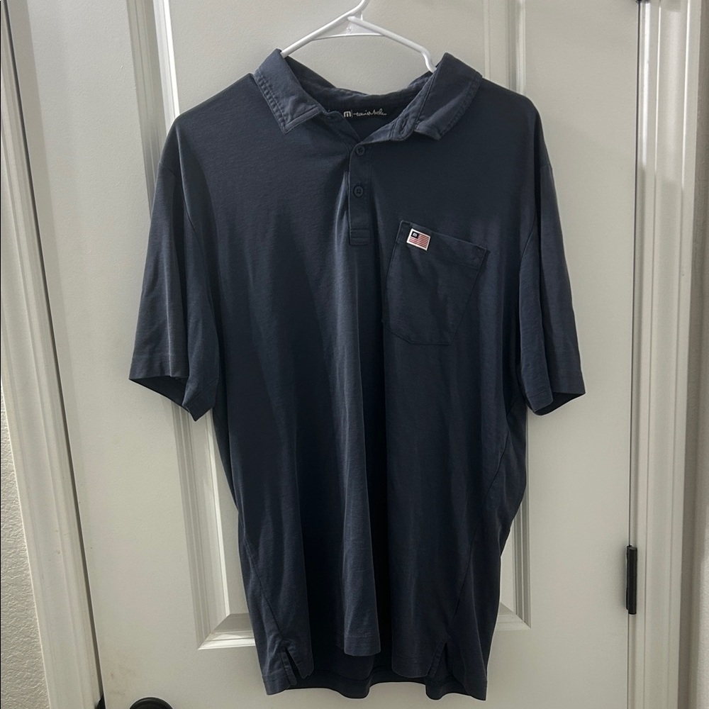 Travis Mathew Men’s Navy Golf Polo Shirt